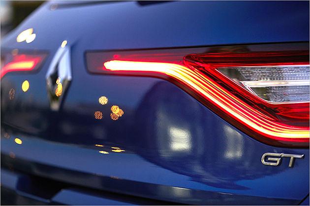 Die LED-Rückleuchten mit ihrem eindrucksvollen 3D-Effekt