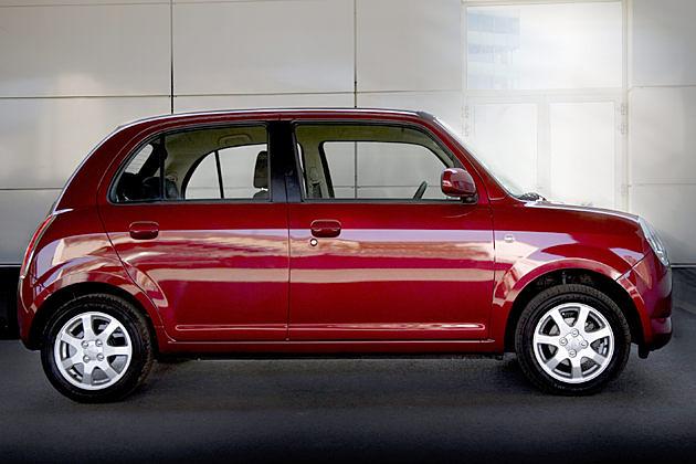 Kurze Überhänge vorn und hinten