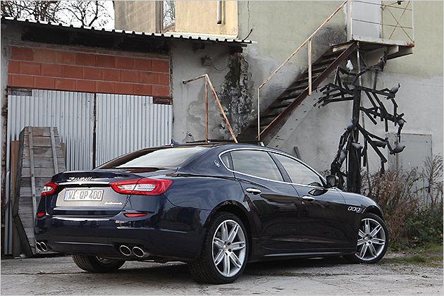 Die Gegner des Quattroporte heißen Audi A8, BMW 7er und Mercedes S-Klasse