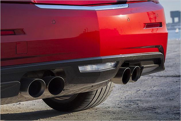 Die vierflutige Auspuffanlage produziert einen grandiosen Sound