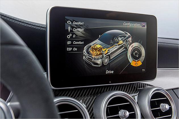 Die Änderungen in den verschiedenen Fahrmodi werden auch grafisch angezeigt