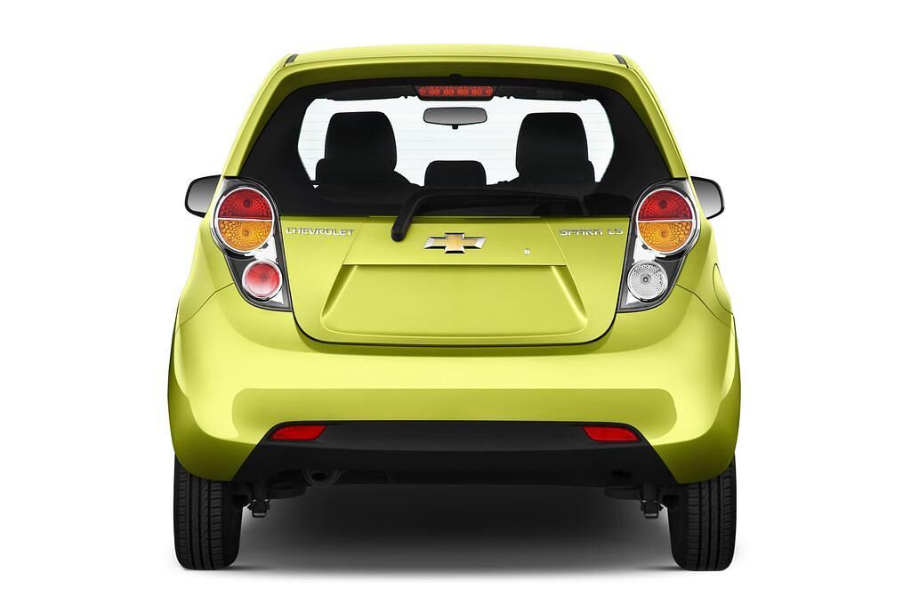 Chevrolet Spark (Baujahr 2011) LS 5 Türen Heckansicht