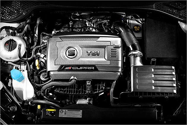 Die zehn PS Mehrleistung holt Seat über die Motorsteuerung