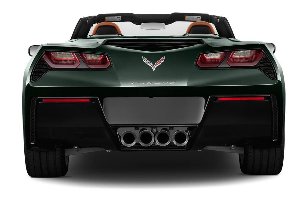Chevrolet Corvette (Baujahr 2014) Stingray 2 Türen Heckansicht