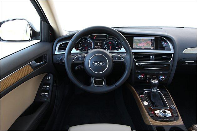 Sehr hochwertig fällt das Cockpit des A4 allroad aus