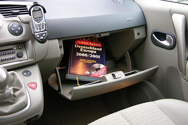 Riesengroß ist das Handschuhfach