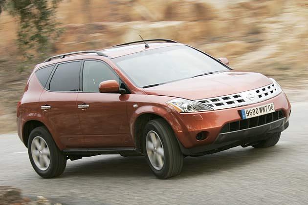 Auch auf kurvigen Landstraßen fühlt sich der Murano wohl