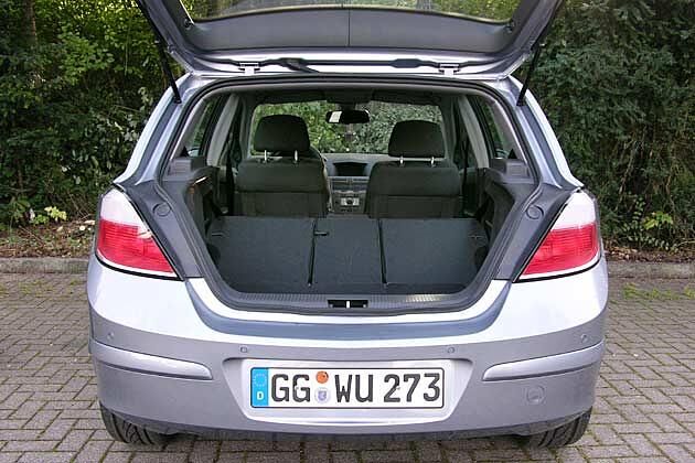 Maximal erweitert passen 1.300 Liter ins Gepäckabteil