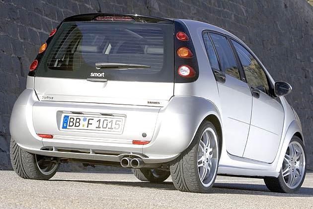 Markanter Diffusor am Heck