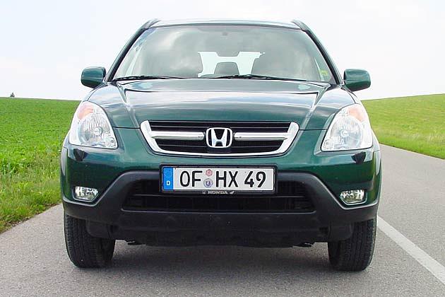 Von vorn ist das Freizeitmobil am Gesicht eindeutig als Honda zu erkennen