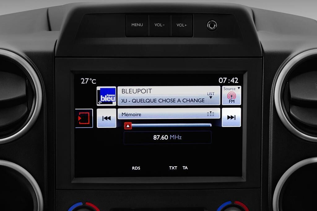 Citroen Berlingo Multispace XTR (Baujahr 2016) XTR 5 Türen Radio und Infotainmentsystem