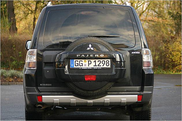 Für eine bessere Sicht sitzt das Reserverad fünf Zentimeter tiefer als beim Vorgänger