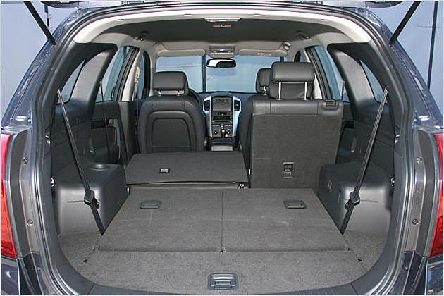 Die zweite Reihe wird asymmetrisch umgeklappt