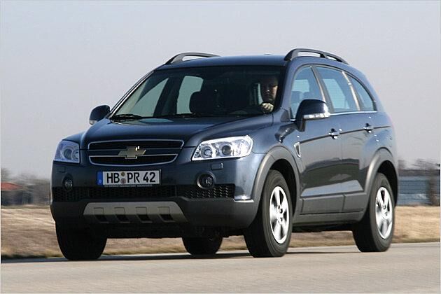 Für dynamisches Reisen über weite Strecken gemacht: Der Chevrolet Captiva 3.2