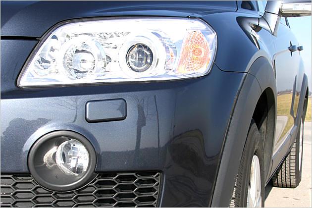 Auch die Nebelscheinwerfer gehören zum Serienumfang