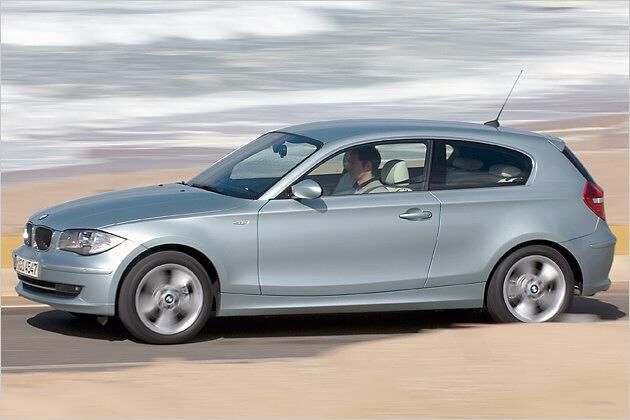 Der Verbrauch des 120i hält sich in Grenzen