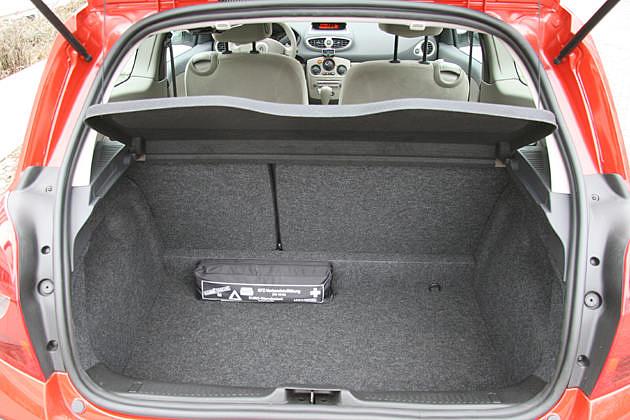 Im Kofferraum ist Platz für 288 Liter Gepäck