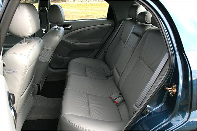 Ausreichend Platz auch auf den hinteren Sitzen