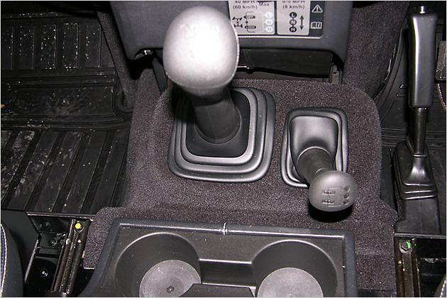 Die neue Sechsgang-Schaltung glänzt durch einen kurz übersetzten ersten Gang