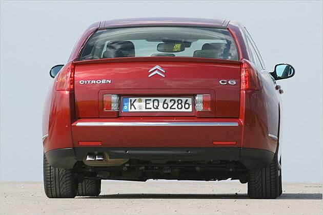 Der kleine Heckspoiler ist beim HDi 170 nicht ausfahrbar