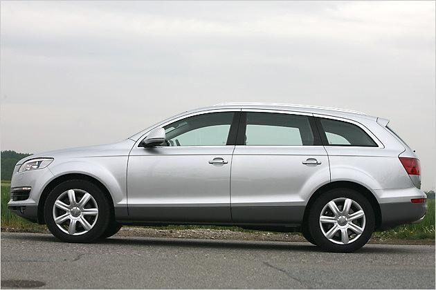 Der Q7 ist groß und wohl proportioniert