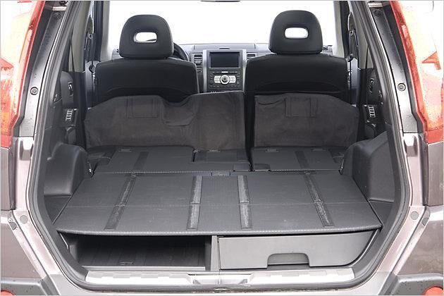 Wer die Bank umklappt, erhält einen ebenen Laderaumboden