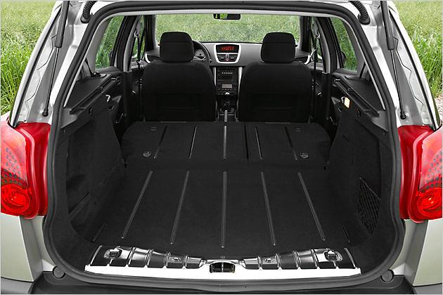 Maximal ist Platz für 1.258 Liter Gepäck