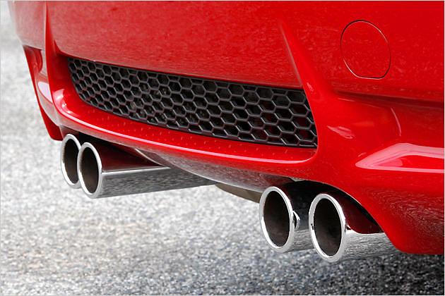 Die Chromenden versprechen Kraft und Leistung