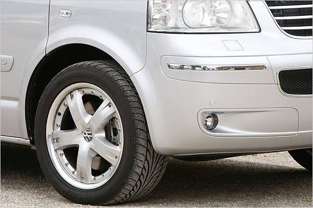 Radschrauben mit Diebstahlsicherung kosten übrigens 25 Euro Aufpreis