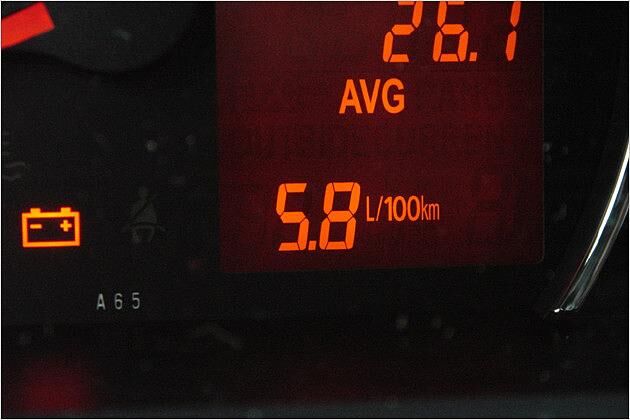Auf unseren Testfahrten brauchten wir laut Bordcomputer durchschnittlich 5,8 Liter Sprit