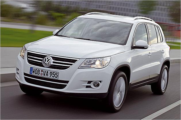 Der neue VW Tiguan rollt ab November 2007 über Deutschlands Straßen