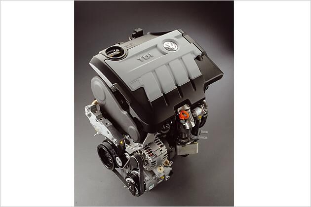 Neu bei Volkswagen: Im Tiguan kommen erstmals leise Common-Rail-Dieselmotoren zum Einsatz