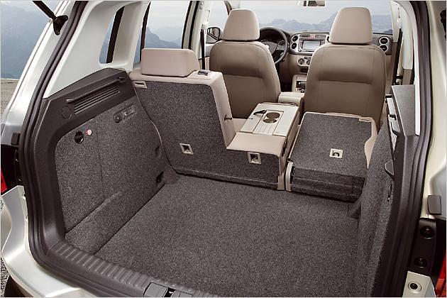 Das Laderaumvolumen kann auf bis zu 1.510 Liter erweitert werden