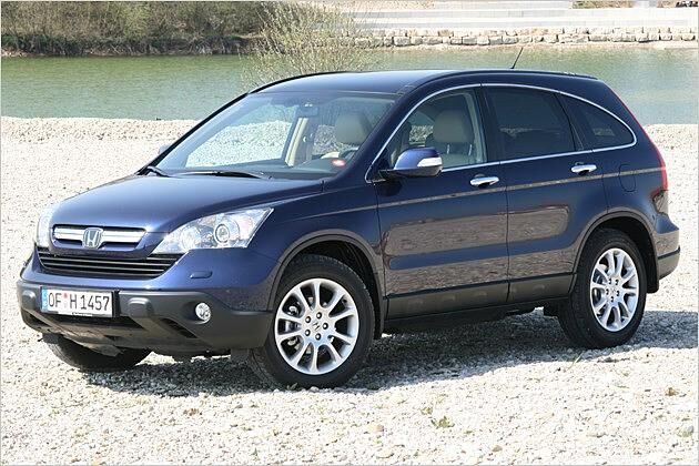 Honda CR-V: Die dritte Generation des SUV hat eine markante Form bekommen