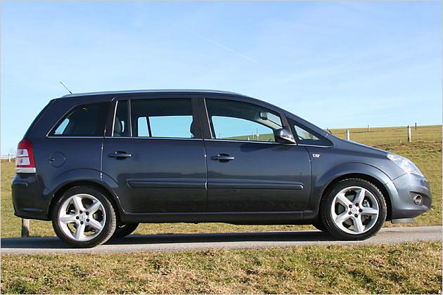 Eine emotional bewegende Karosserie besitzt der Zafira nicht