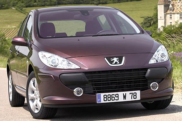 Nach dem Facelift hat auch der 307 den großen Kühlergrill  wie 407 und 1007