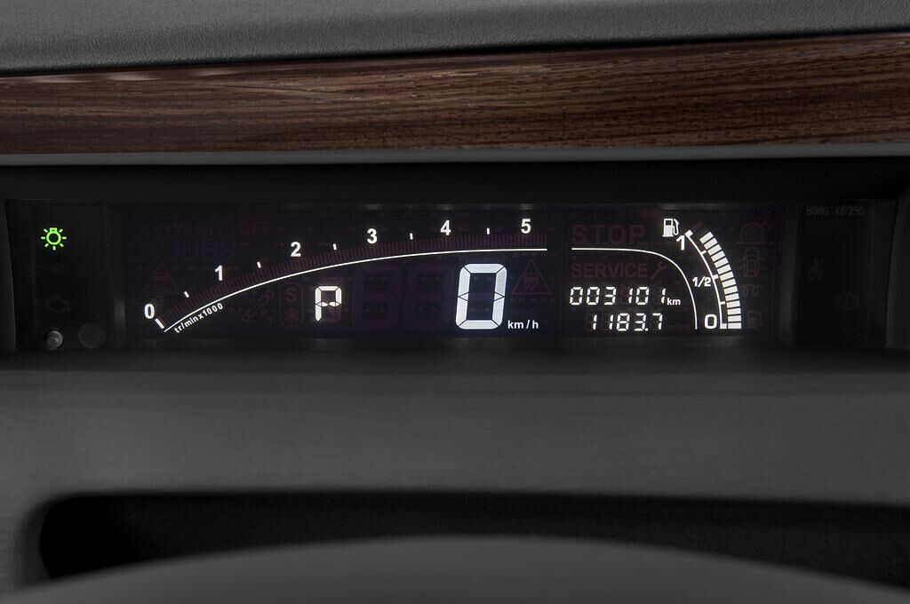 Citroen C6 (Baujahr 2009) Exclusive 4 Türen Tacho und Fahrerinstrumente