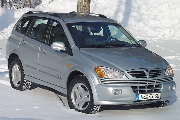 Kein Leichtgewicht: Der Kyron bringt gut zwei Tonnen auf die Waage