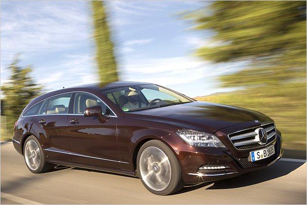 Das Fahrwerk des CLS Shooting Brake fällt für einen Mercedes vergleichsweise straff aus