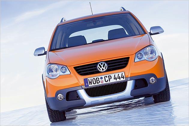 Charakteristisch für die neuen Volkswagen-Modelle: V-förmiger Kühlergrill
