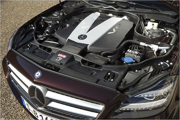Sechs Zylinder und 265 PS: Der Dreiliter-Diesel im CLS 350 CDI