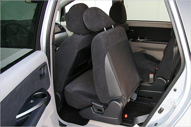 Der Einstieg zur Reihe drei ist etwas beengt