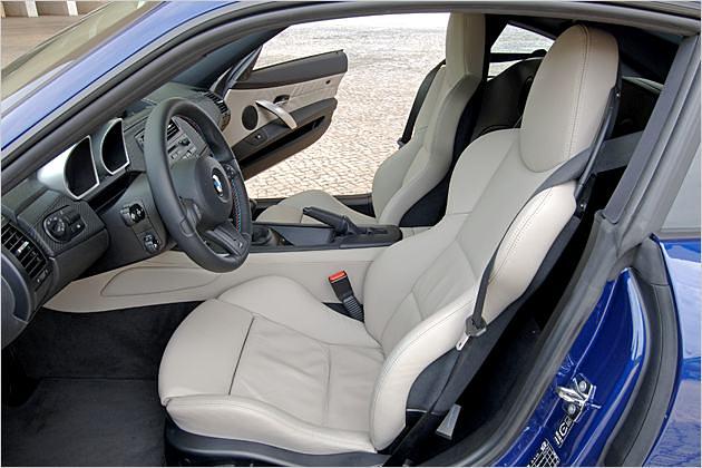 Sportlich-edles Ambiente: Innenraum des Z4 M Coupés