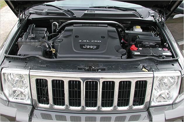 Die Dreiliter-Dieselmaschine verrichtet auch im Grand Cherokee Dienst