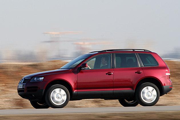 Den VW Touareg gibt es mit fünf verschiedenen Motoren  von 174 bis 313 PS