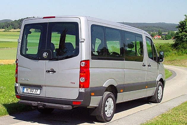 Die drei Buchstaben TDI stehen für den in allen Crafter eingesetzten 2,5-Liter-Diesel