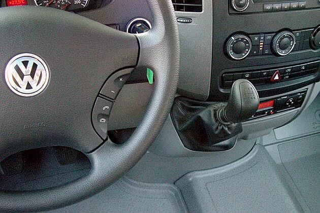 Die Schaltung bietet nicht nur eine gute Position, sondern auch kurze Wege