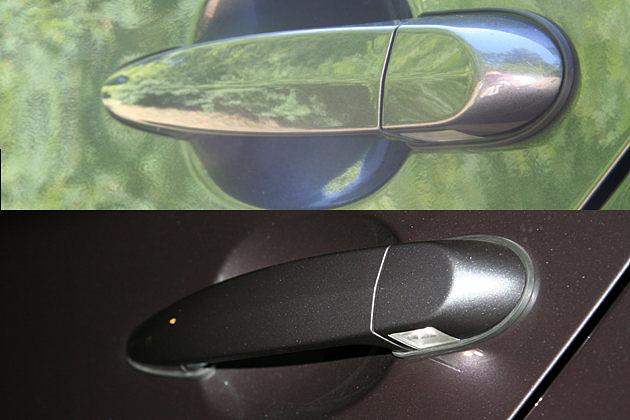 Finde mich: Der tagsüber harmlose Griff leuchtet beim Öffnen des Nachts