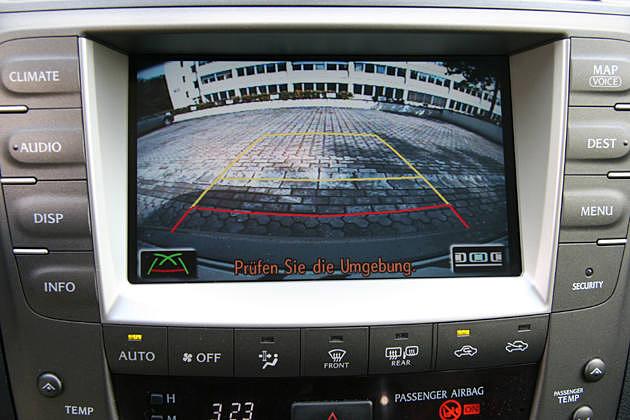 ... der Rückfahrkamera