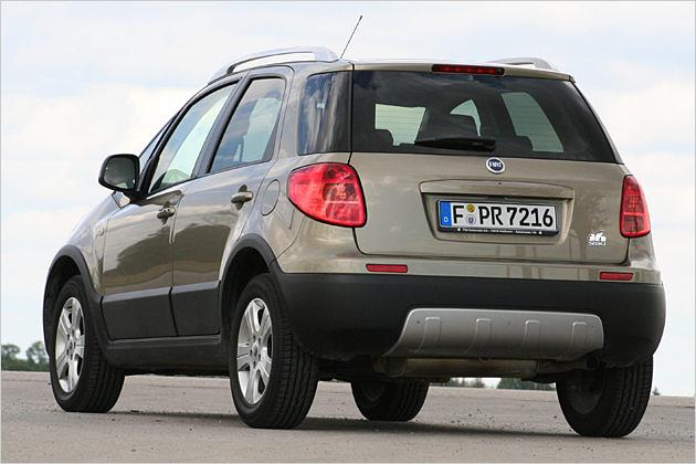 Auch hinten gibt es einen Unterfahrschutz